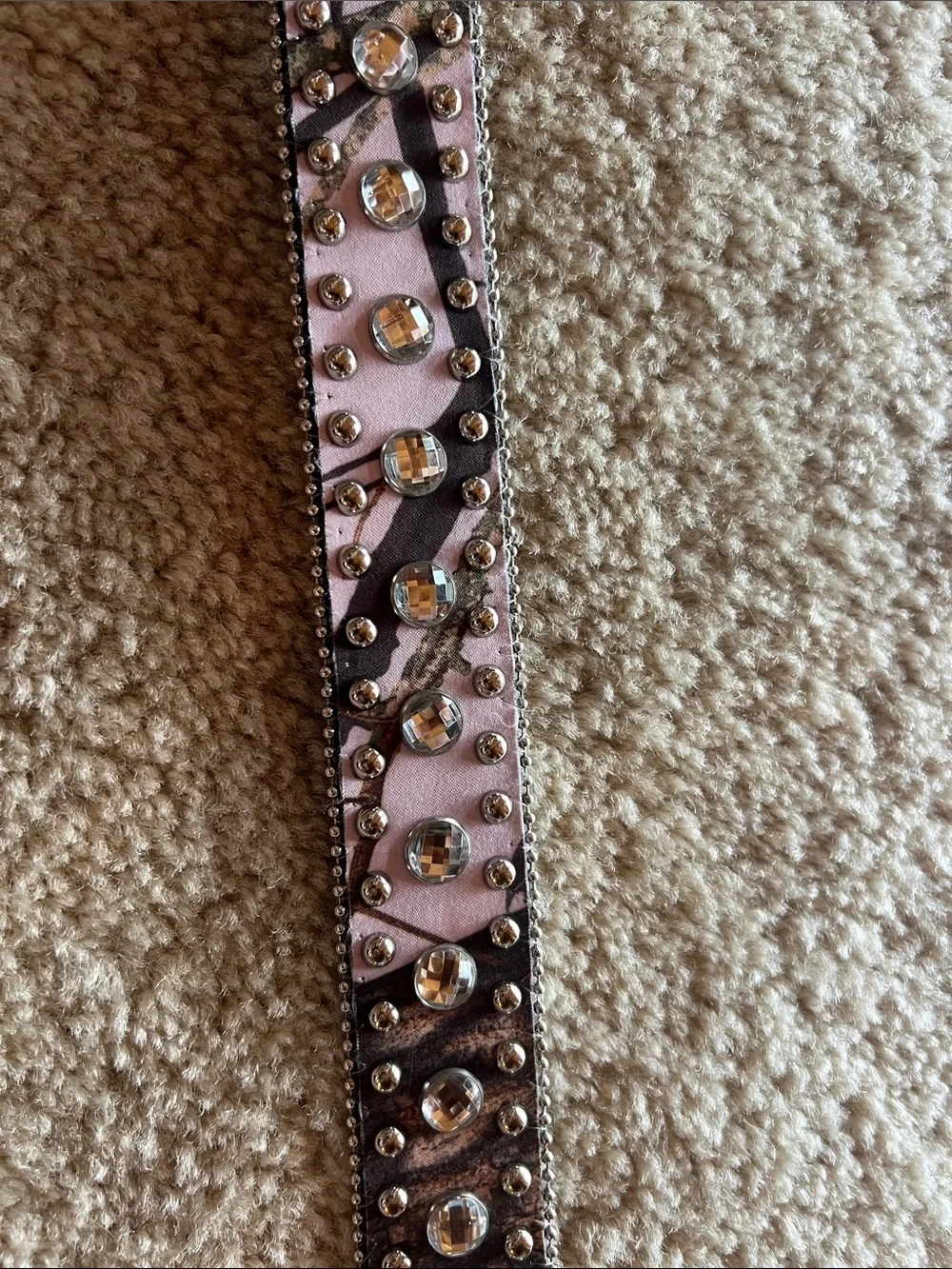 Blazin Roxx Pink Western Belt with Ornate Silver Buckle and Rhinestone Accents.